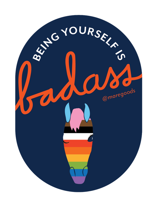 Pride 2024 Horse Sticker