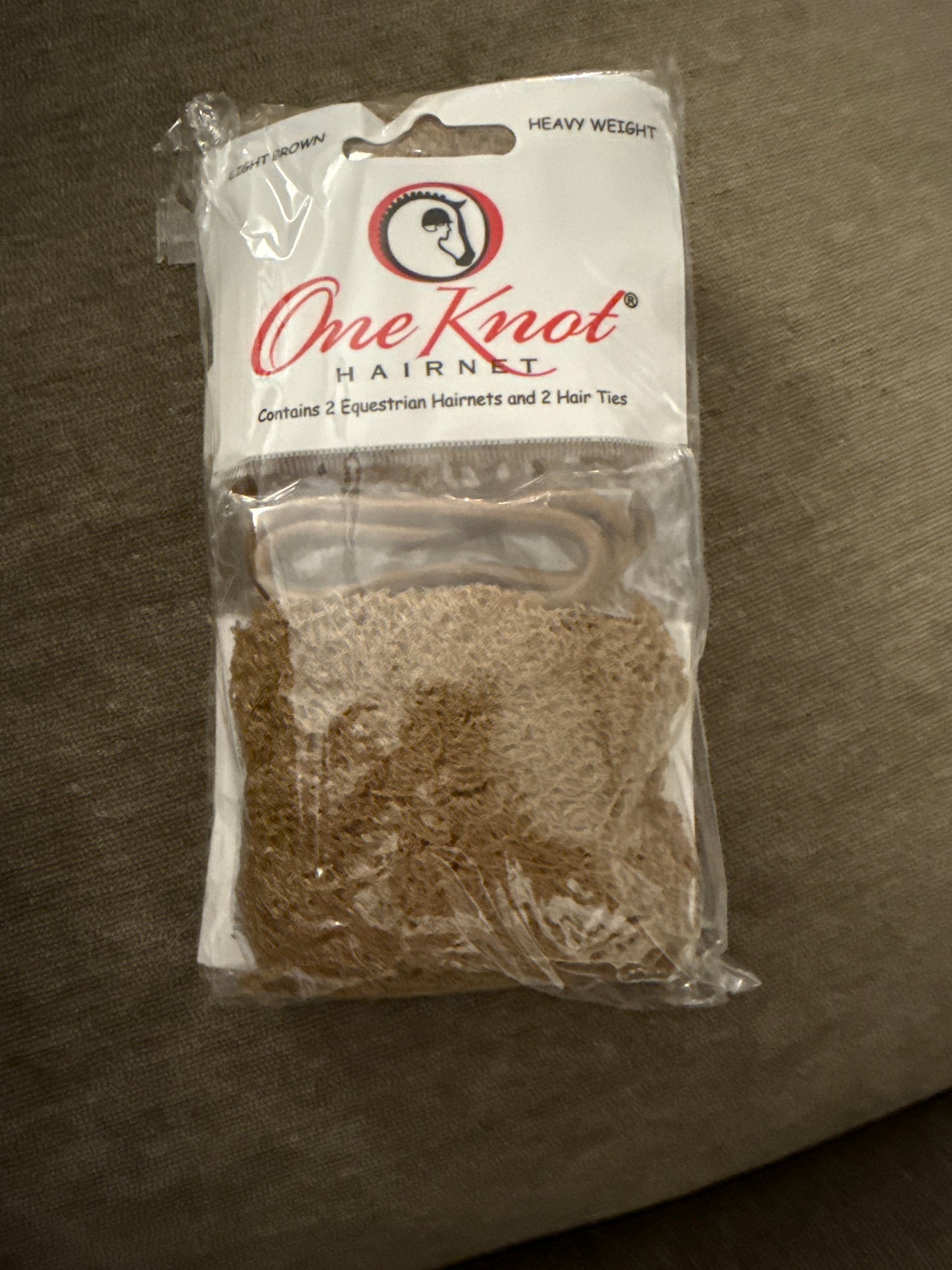 One Knot Hair Net HEAVY Weight hairnet