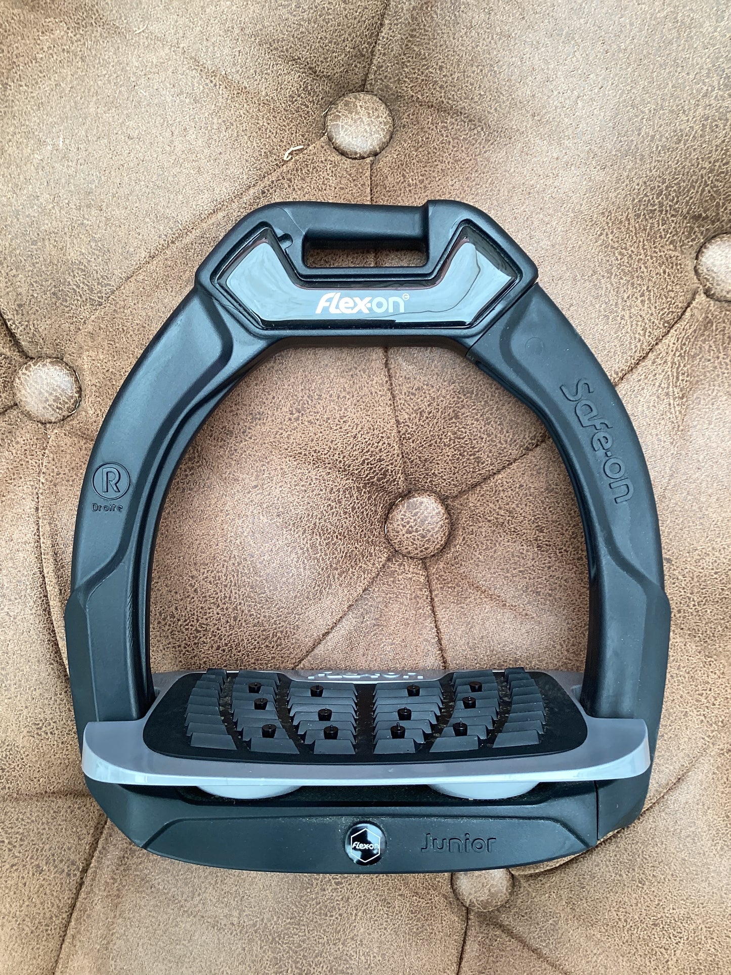 Flex-On Safe-On Junior Stirrup Irons