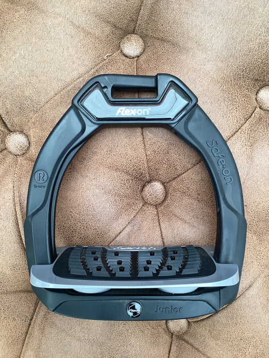 Flex-On Safe-On Junior Stirrup Irons