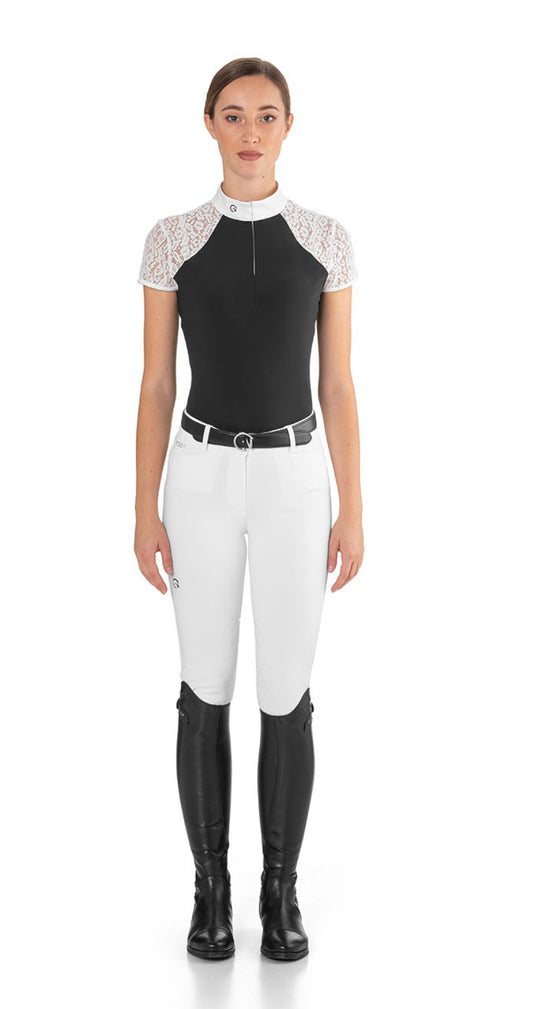 Ego 7 Show Shirt Florentine Short Sleeve in Black