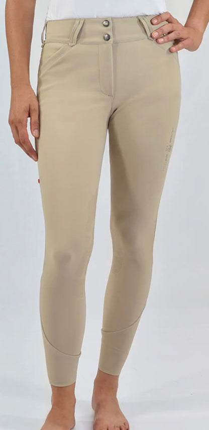 For Horses Ennie Crystal Light Tan Ultra Move Breeches