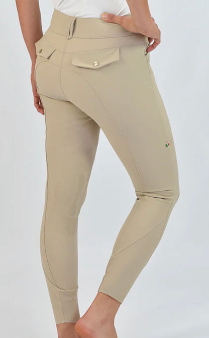 For Horses Ennie Crystal Light Tan Ultra Move Breeches