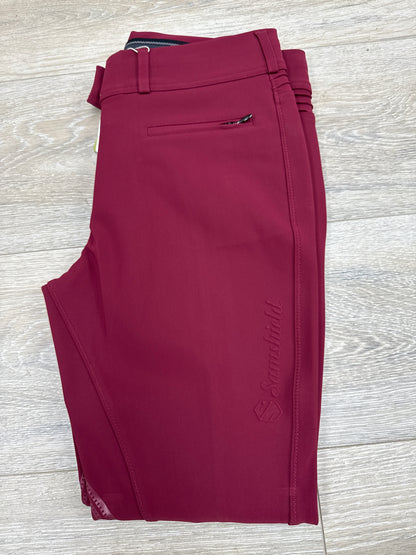 Samshield Ladies CHLOTILDE Breech Raspberry Hunter Plain