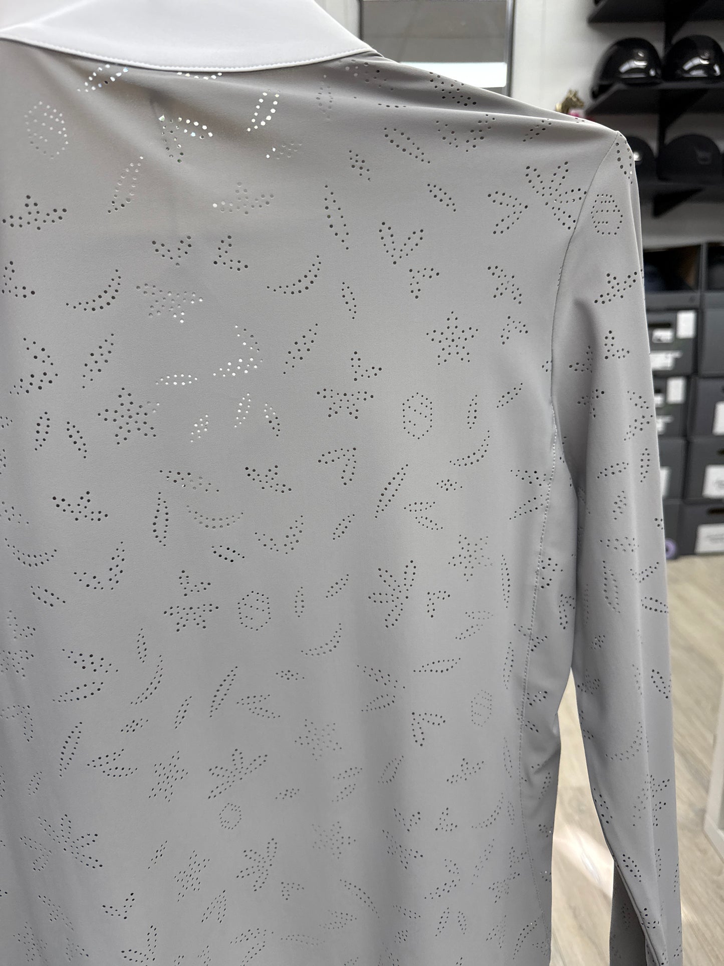 Samshield Ladies Show Shirt Long Sleeve Louison Air Grey p25