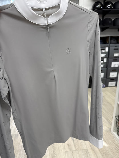 Samshield Ladies Show Shirt Long Sleeve Louison Air Grey p25