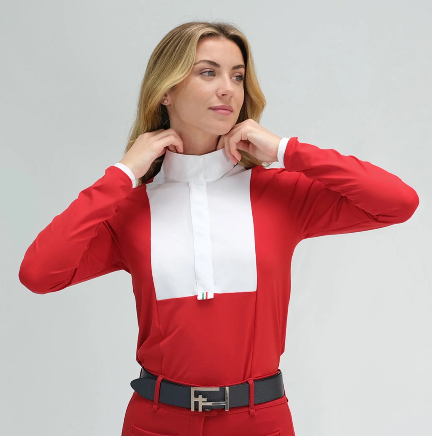 For Horses Aliyah Long Sleeve Show Shirt
