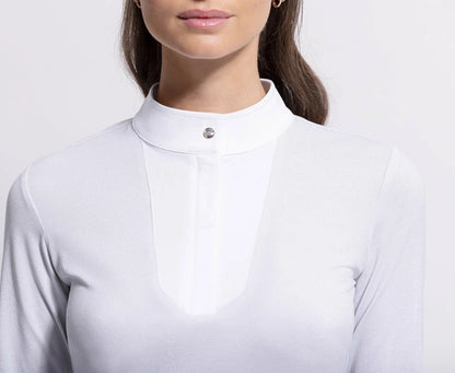 Samshield Ladies Show Shirt Long Sleeve Faustina White