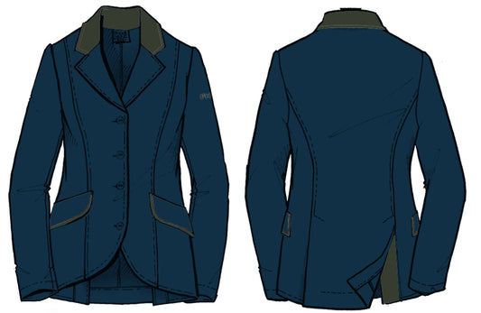 For Horses Women’s Cristina Show Coat - Custom