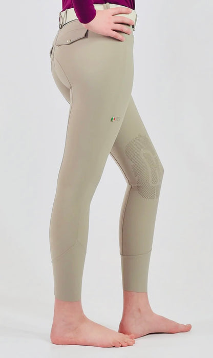 For Horses Brand Kids Poppy Tan Breeches