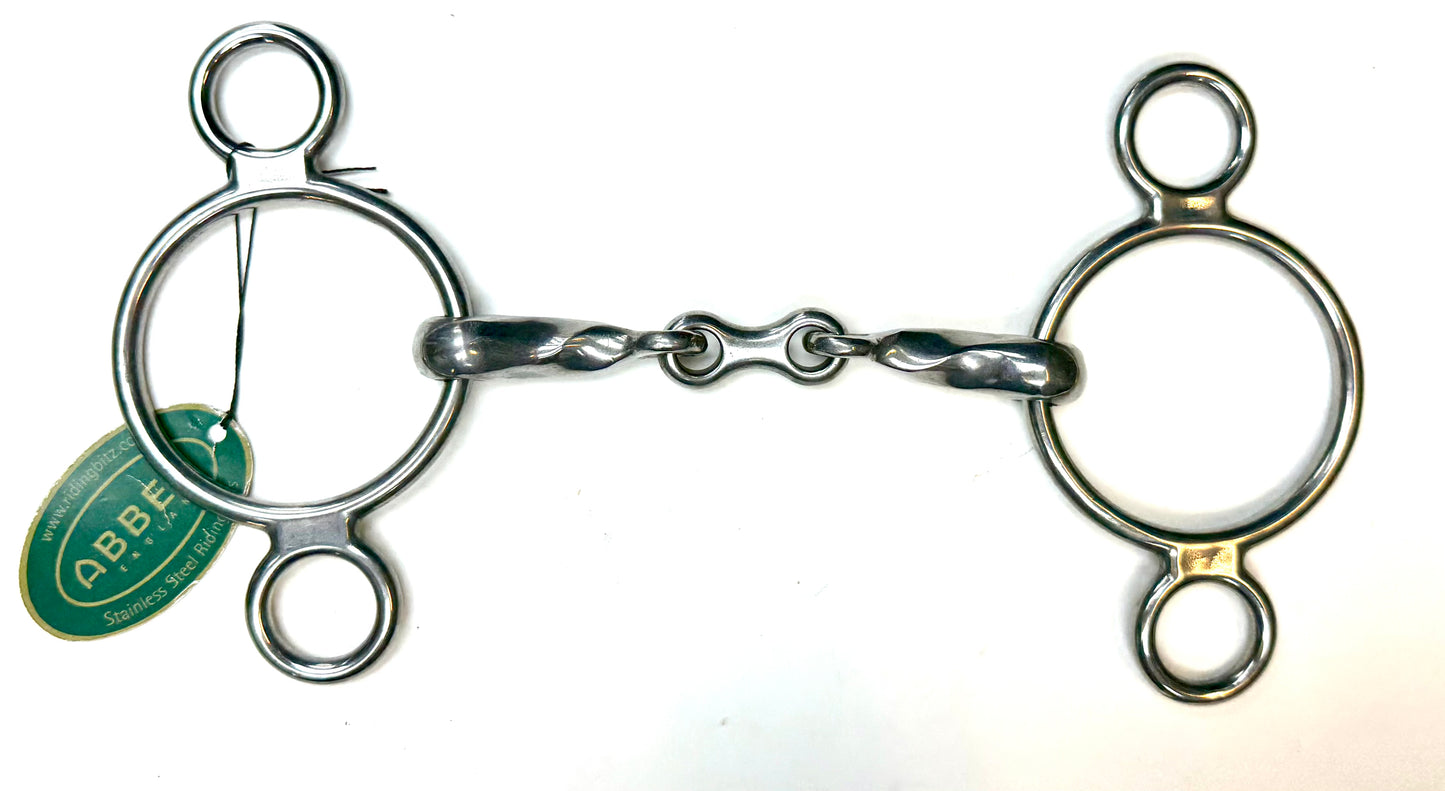 Bit Gag 2 Ring Abbey England Slow Twist  French