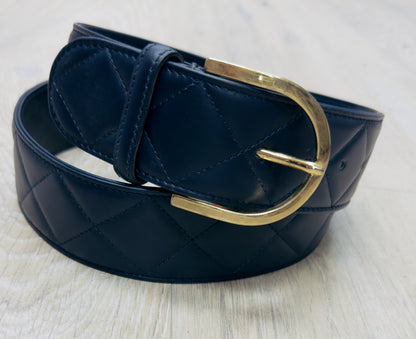 Tailored Sportsman Wide Italian Leather Belt