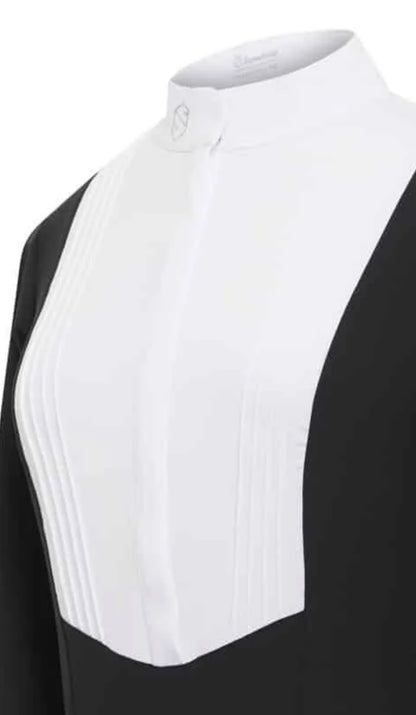 Samshield Ladies Show Shirt Hunter Friendly White Front - Long Sleeve - Georgoria Sophia Gregoria Sixtine - Black, White, Burgandy, Pistaccio , Agave, Kaki