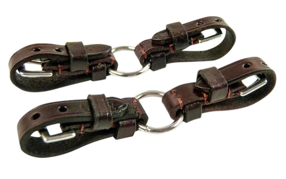Pelham Bit Converter Euro Brown Leather Made in USA 8103