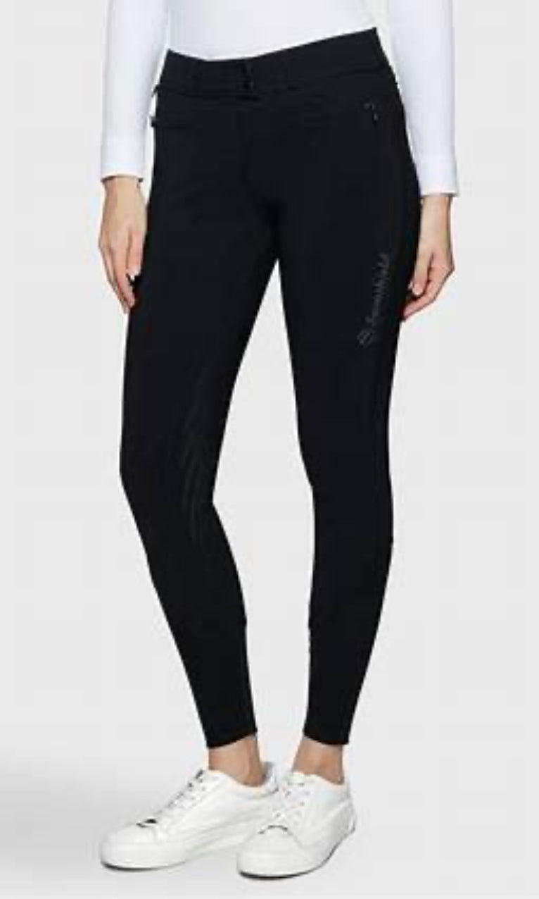 Samshield Ladies Chloe Metal Dots Mid Rise Breech Black
