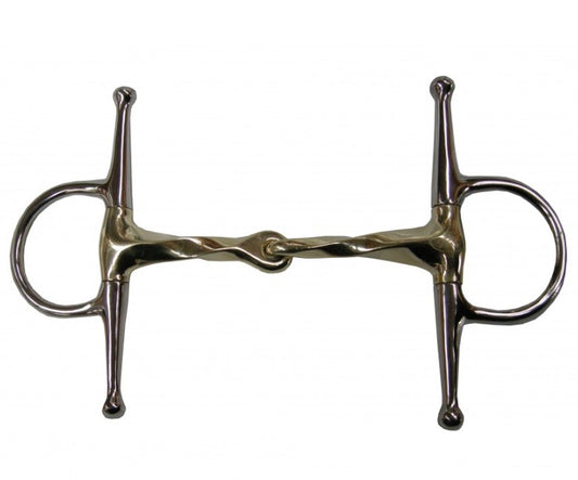 Bit Full Cheek Twisted Heavy Snaffle