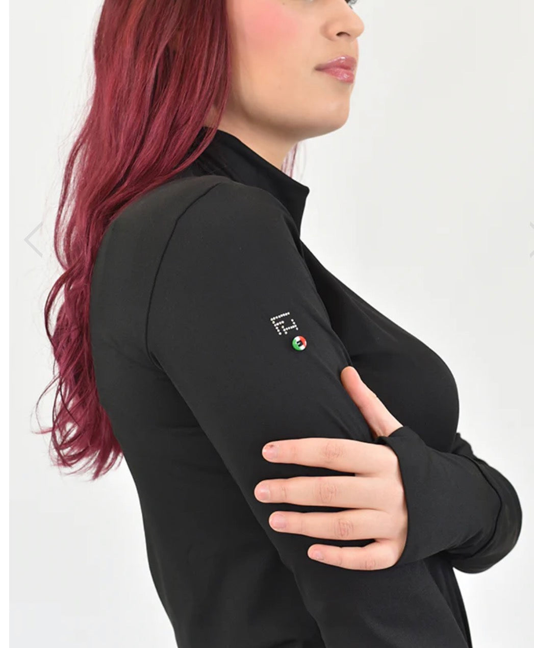For Horses Isa Schooling Shirt - Neck Coverage From UV Sun Rays