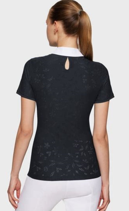 Samshield Ladies Show Shirt Short Sleeve Paloma Crystal Navy p25