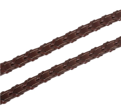 Antarès Rein Laced Fancy Reinforced Stitched 5/8” Hunters Sport Raised