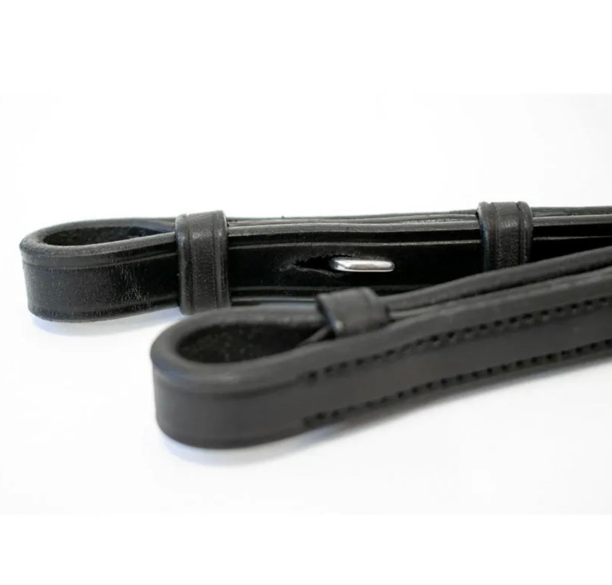 Antarès Rein Plain Curb 1/2”  Hunters Brown