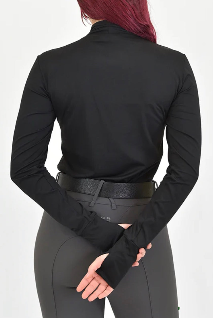 For Horses Isa Schooling Shirt - Neck Coverage From UV Sun Rays