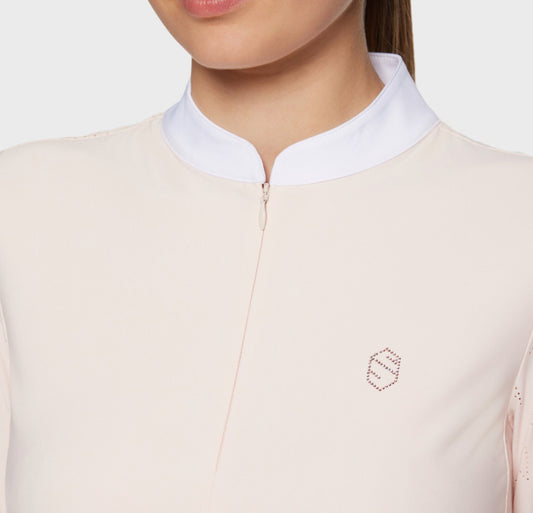 Samshield Ladies Show Shirt Long Sleeve Louison Air Rosewater Pink