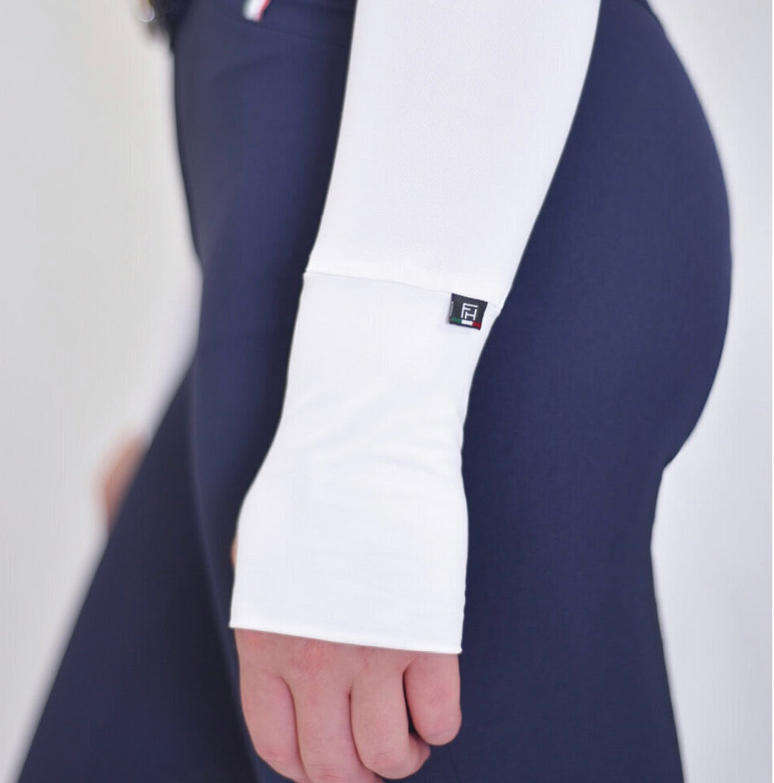 For Horses Wally Schooling Shirt - Neck Coverage From UV Sun Rays