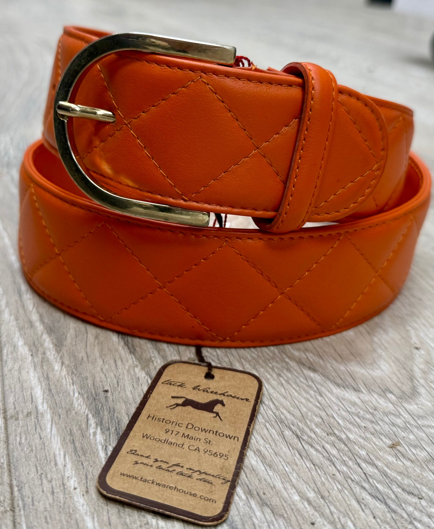 Tailored Sportsman Wide Italian Leather Belt