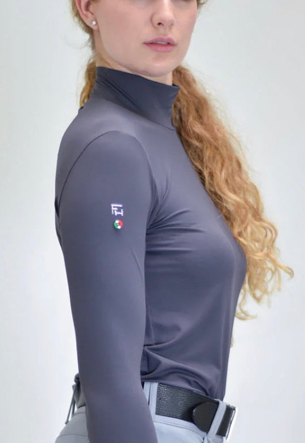 For Horses Isa Schooling Shirt - Neck Coverage From UV Sun Rays