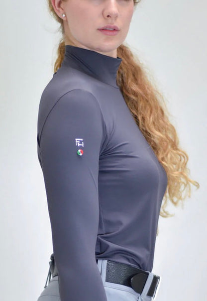 For Horses Isa Schooling Shirt - Neck Coverage From UV Sun Rays