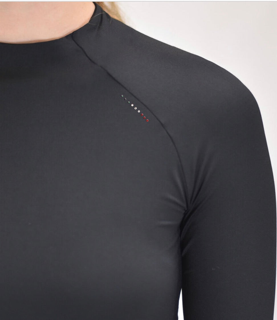 For Horses Wally Schooling Shirt - Neck Coverage From UV Sun Rays