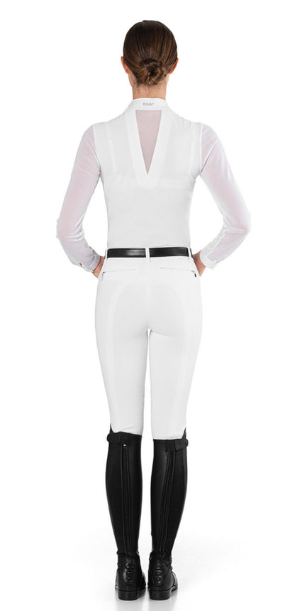 Ego 7 Show Shirt Rita Long Sleeve in White
