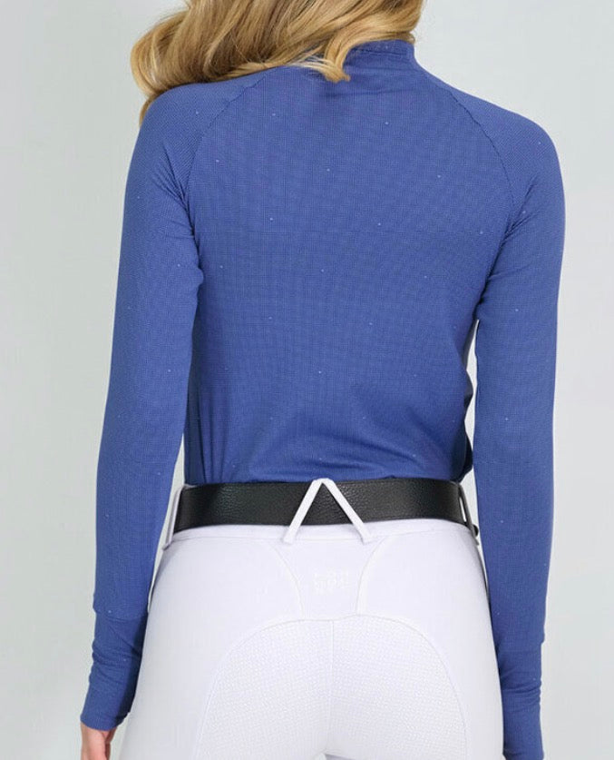 For Horses Wally Schooling Shirt - Neck Coverage From UV Sun Rays
