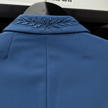 Samshield Ladies Show Coat Victory Flower Swarovski Crystal Regular Twilight