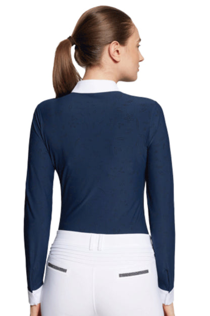 Samshield Ladies Show Shirt Long Sleeve Louison Air Navy p25