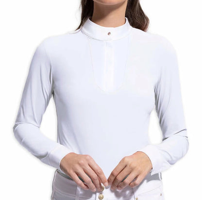 Samshield Ladies Show Shirt Long Sleeve Faustina White