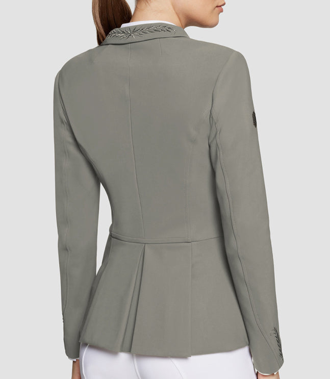 Samshield Ladies Show Coat Victory Flower Swarovski Crystal Regular Sauge Green