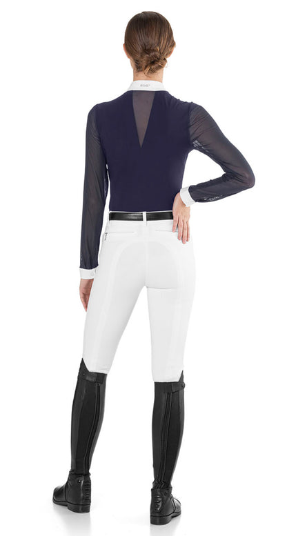 Ego 7 Show Shirt Rita Long Sleeve in White
