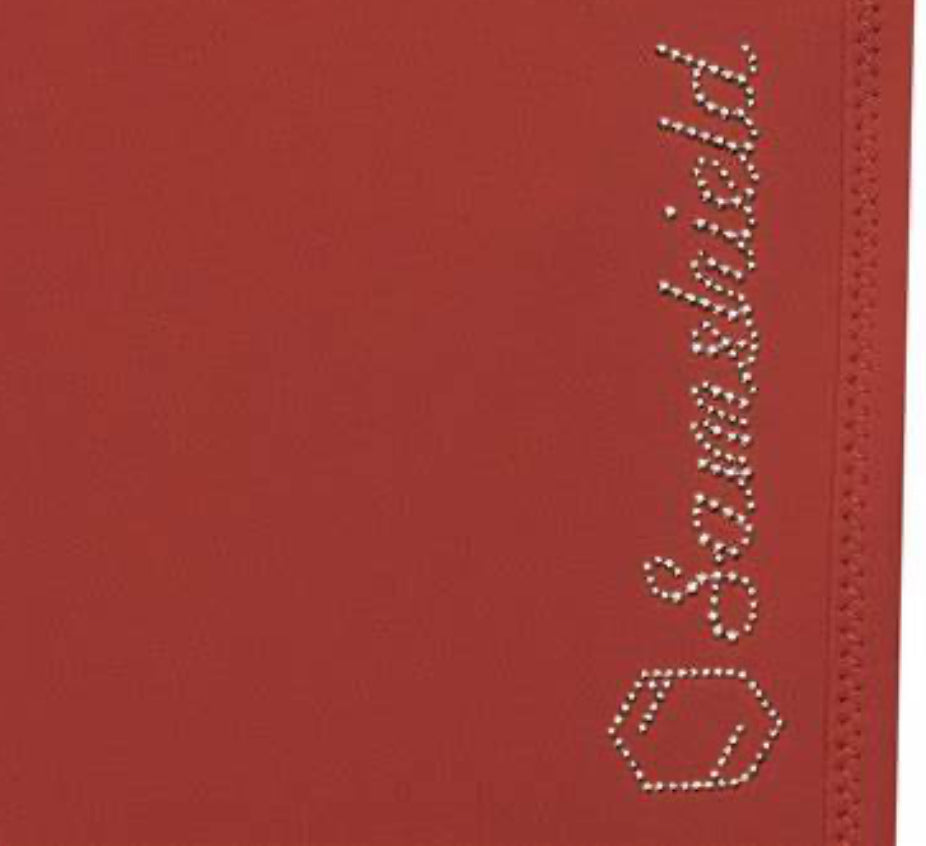 Samshield Ladies Adele Mid Rise Persian Red  Breech with Swarovski Crystal Detail