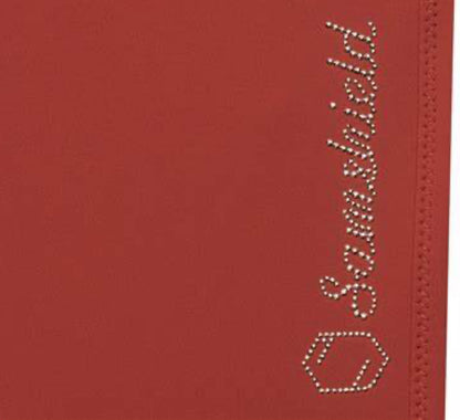 Samshield Ladies Adele Mid Rise Persian Red  Breech with Swarovski Crystal Detail