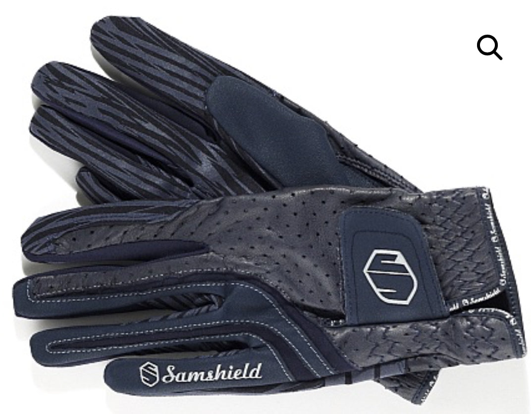 Samshield Riding Show V Skin Jumper Riding Glove Black