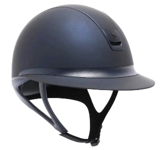 Helmet V2 Miss Navy Matt - Matt Navy Blazon &  Rails - Samshield 2.0 Stock - MS2N