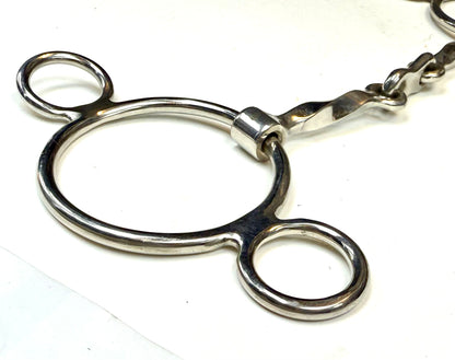 Bit Gag Nelson 2 Ring Slow French Link Avanti Italia