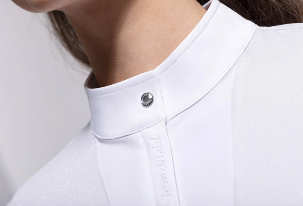 Samshield Ladies Show Shirt Long Sleeve Faustina White