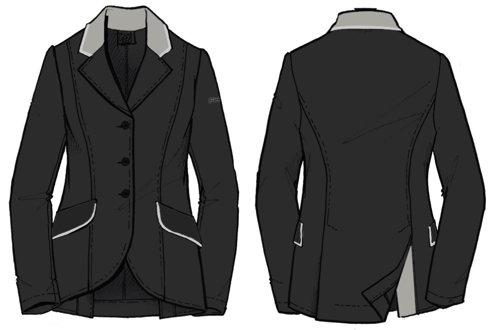 For Horses Women’s Cristina Show Coat - Custom