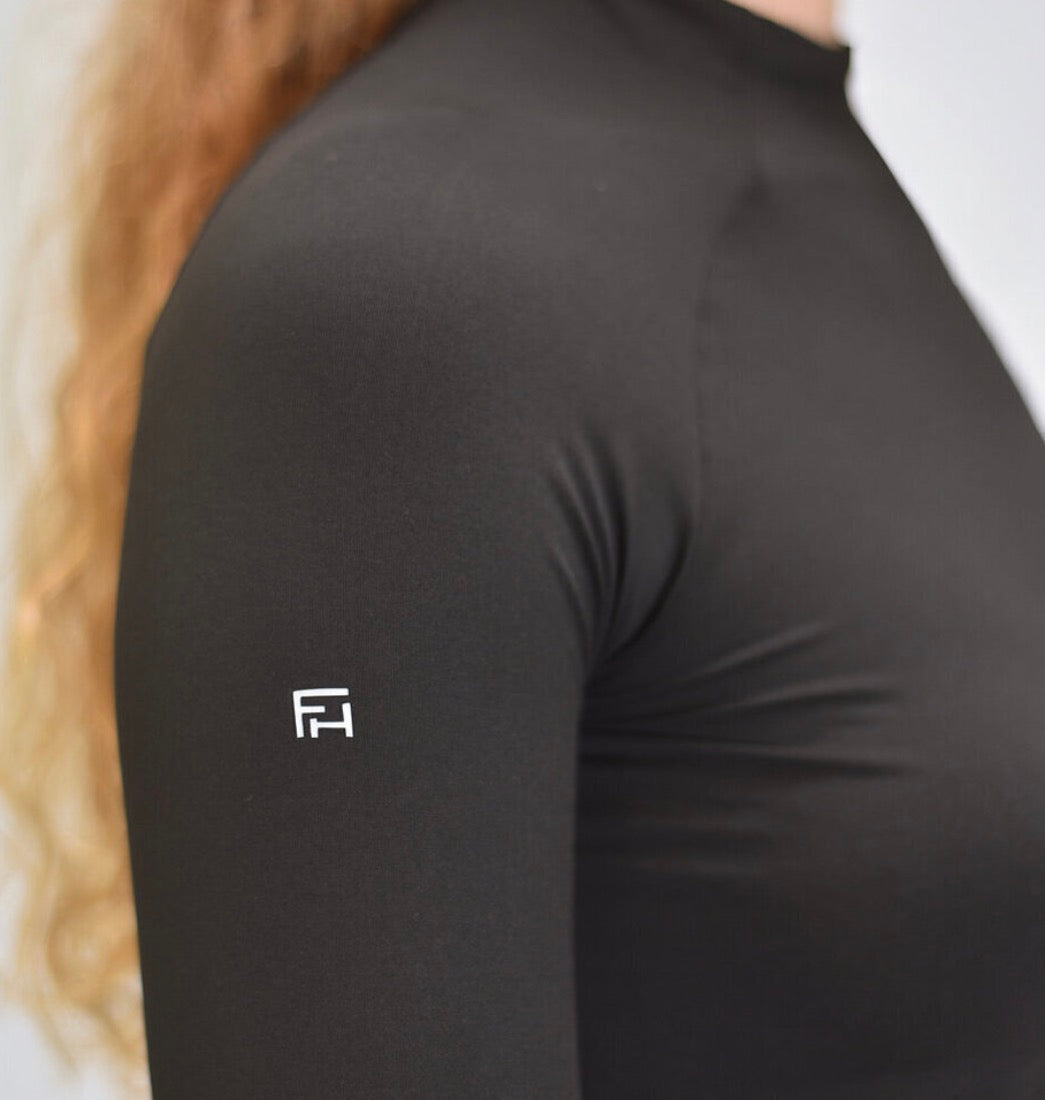 For Horses Wally Schooling Shirt - Neck Coverage From UV Sun Rays