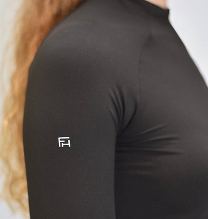 For Horses Wally Schooling Shirt - Neck Coverage From UV Sun Rays