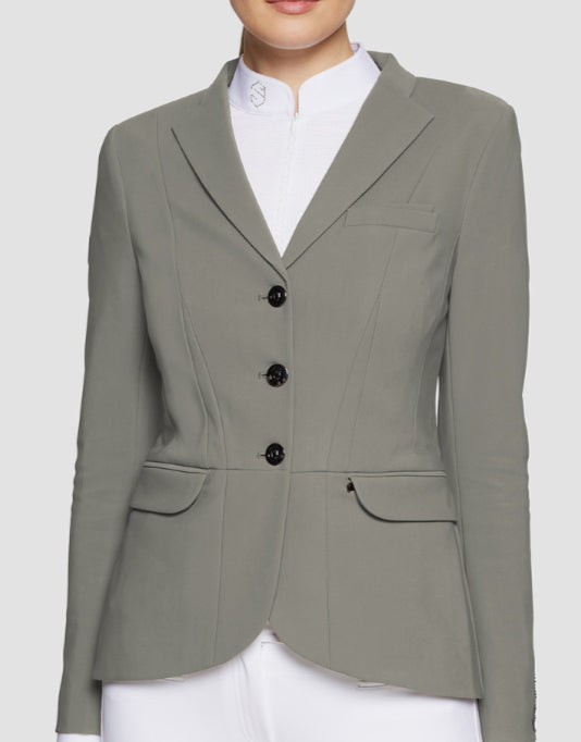 Samshield Ladies Show Coat Victory Flower Swarovski Crystal Regular Sauge Green