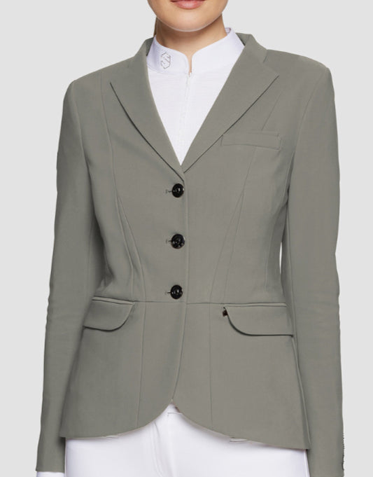 Samshield Ladies Show Coat Victory Flower Swarovski Crystal Regular Sauge Green