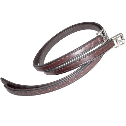 Nunn Finer Padded Nylon Center Stirrup Leathers 7/8” Wide